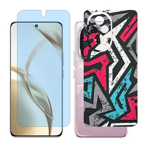 Glass Together model matte anti blue screen protector suitable for Honor 200 mobile phone with back cover sticker