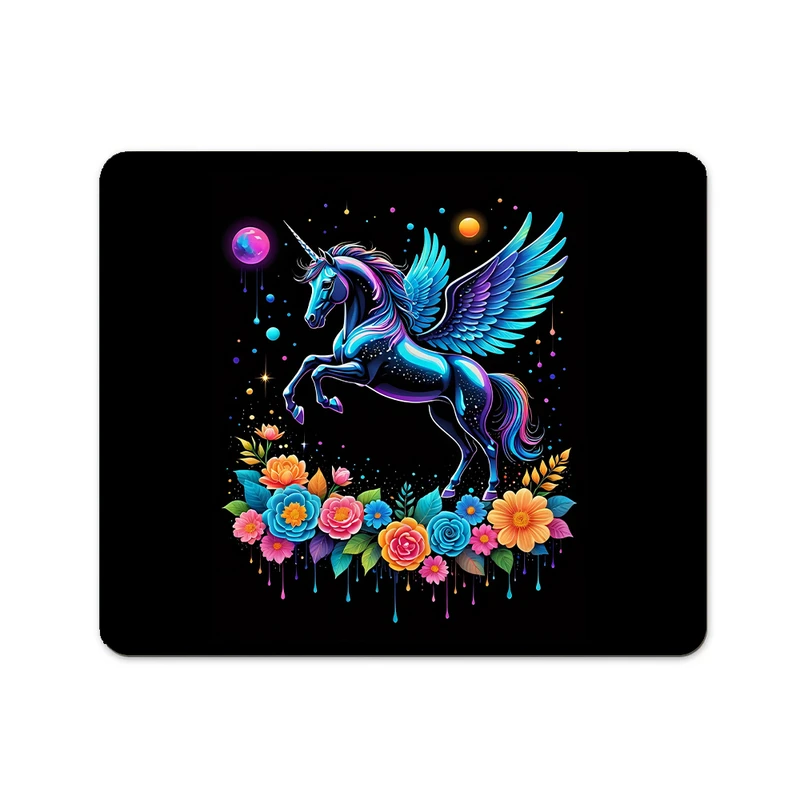 ماوس پد پاد آفرین مدل اسب تک شاخ کد P851 سایز 19*24 سانتی متر