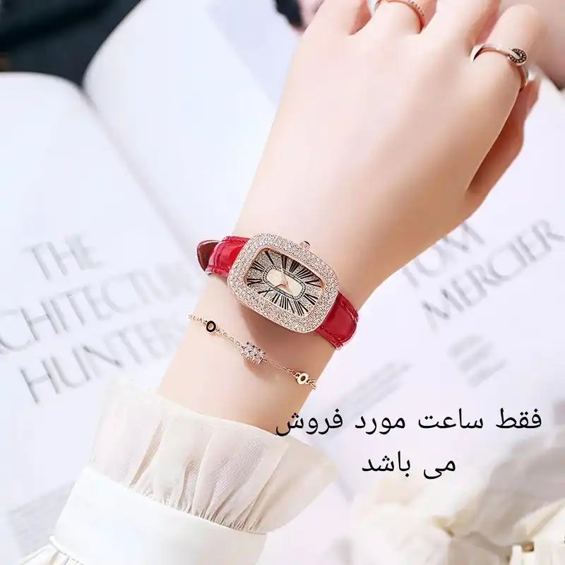 ساعت مچی عقربه ای زنانه مدل یونانی کلاسیک ۰۱