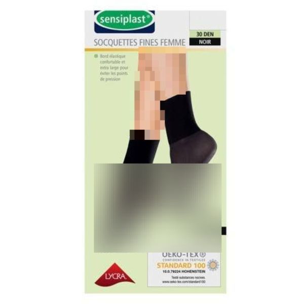 جوراب ساق کوتاه زنانه سنسی پلاست مدل Ladies ankle highs مجموعه دو عددی -  - 2
