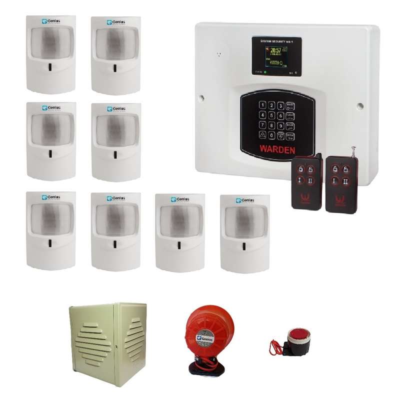 دزدگیر اماکن واردن مدل WA-1 PC8 دزدگیر اماکن واردن مدل WA-1 PC8