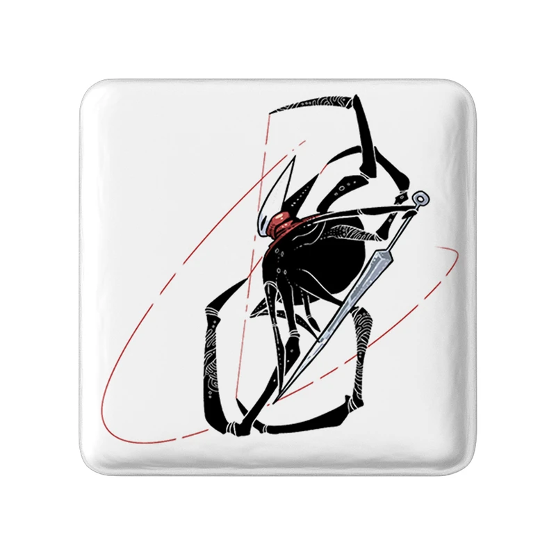 مگنت خندالو طرح بازی هالو نایت (Hollow Knight) مدل مربعی کد 32943