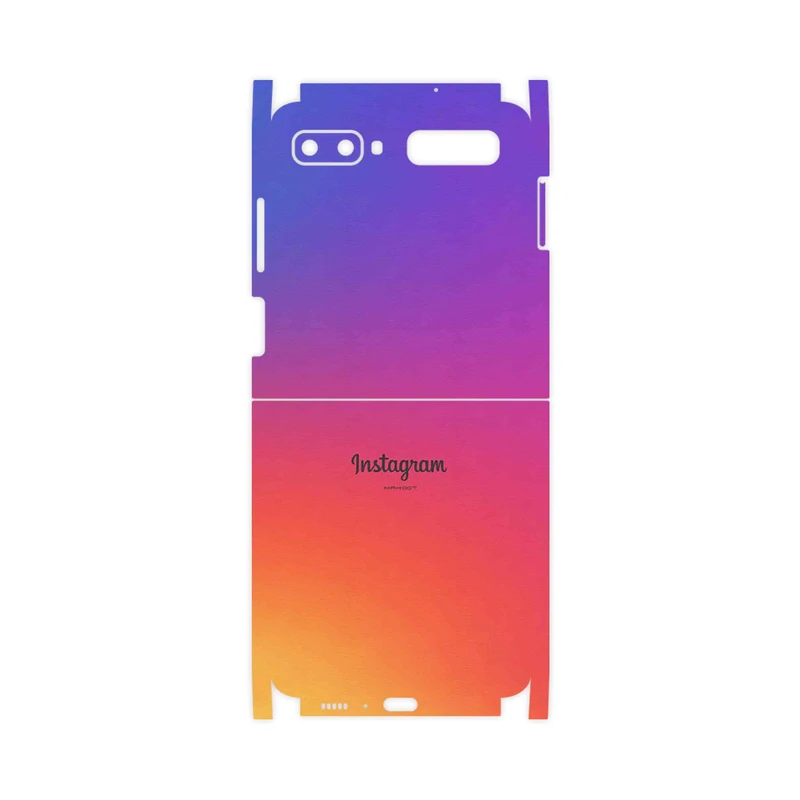 برچسب پوششی ماهوت مدل Instagram-FullSkin مناسب برای گوشی موبایل سامسونگ Galaxy Z Flip
