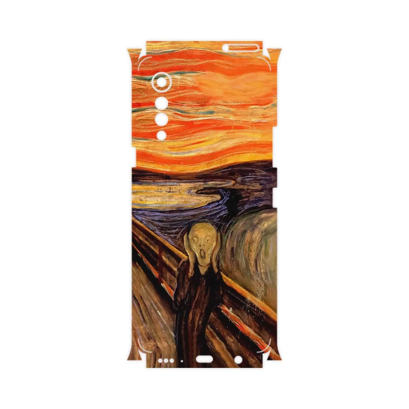 برچسب پوششی ماهوت مدل The Scream of Munch-FullSkin مناسب برای گوشی موبایل ال جی Velvet 5G