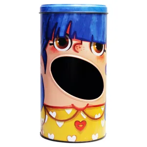 جعبه دستمال کاغذی دپک مدل Blue Hair Girl