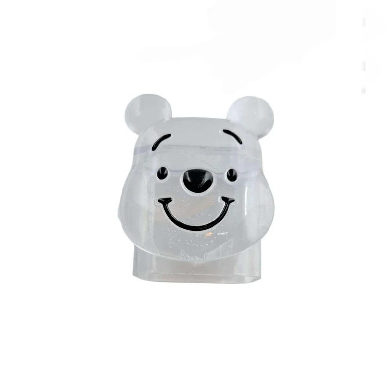 محافظ شارژر دیواری طرح خرس مدل ZK9 مناسب برای شارژر اپل و شیائومی 18 وات دو پین 