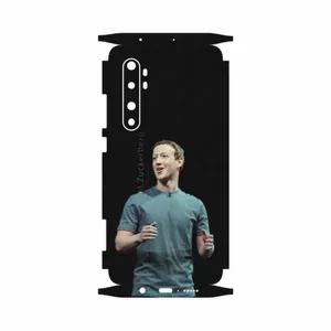 MAHOOT Mark Zuckerberg-FullSkin Cover Sticker for Xiaomi Mi Note 10 Lite