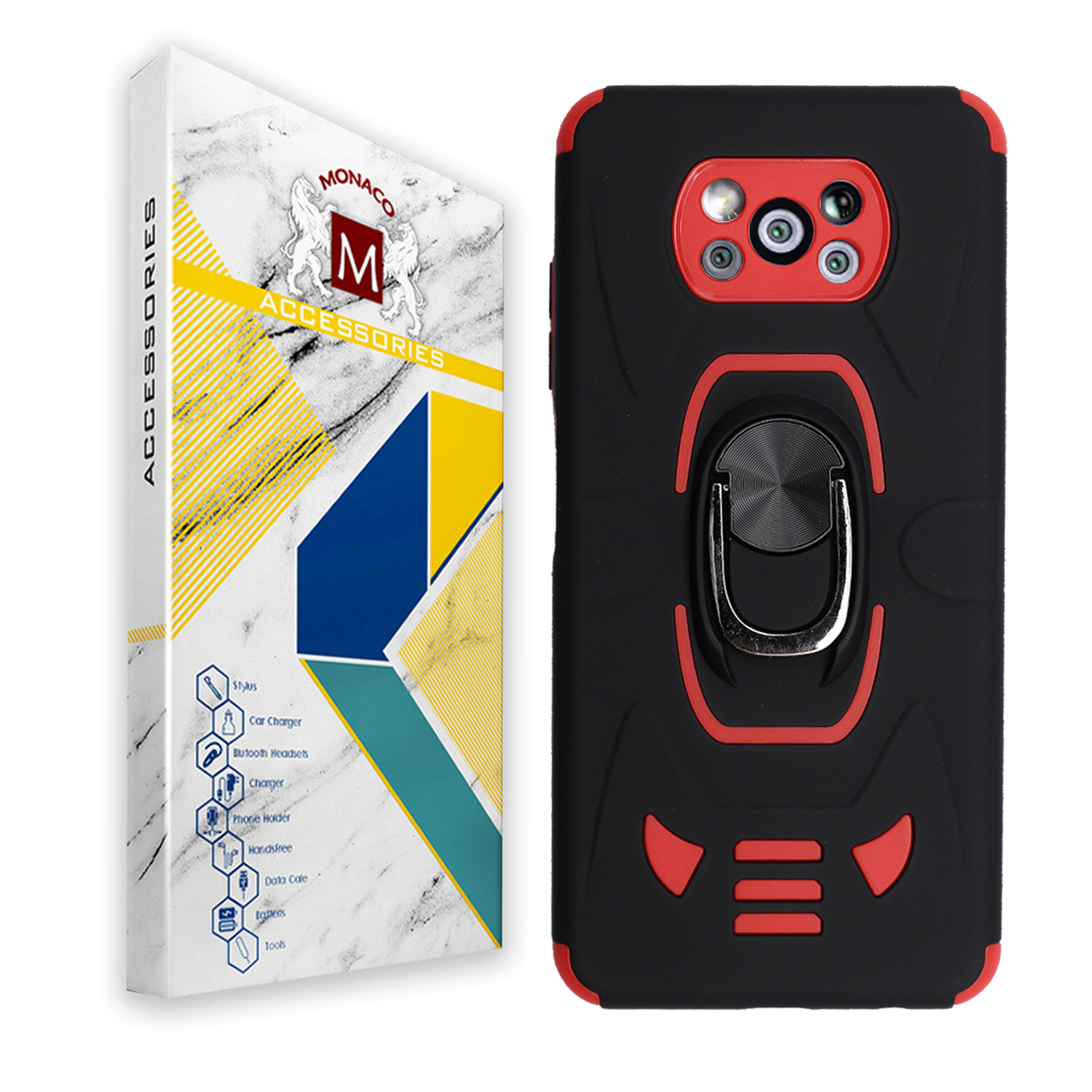 کاور موناکو مدل Zorro مناسب برای گوشی موبایل شیایومی Poco X3 / X3 Pro / X3 NFC