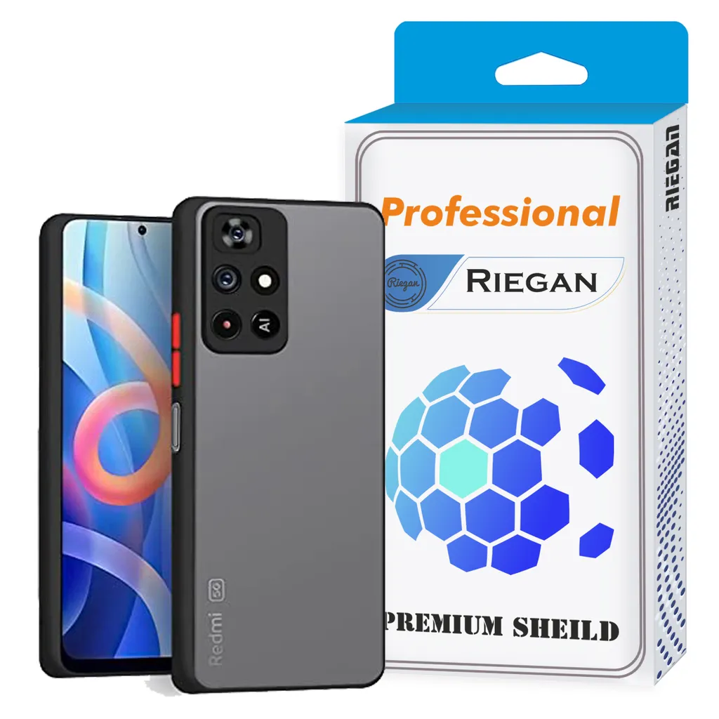 کاور ری گان مدل matte- pocom4pro مناسب برای گوشی موبایل شیائومی Poco M4 pro 4g