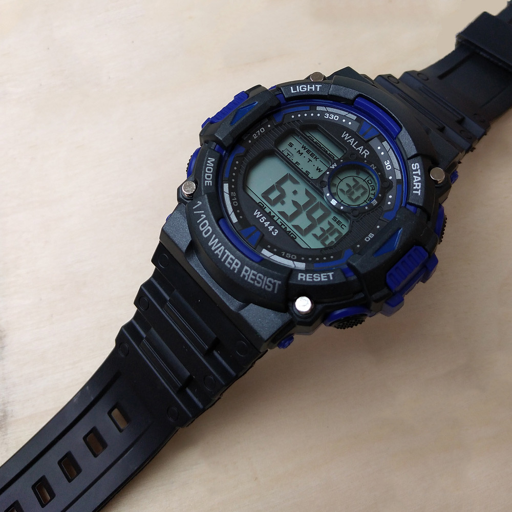 ساعت مچی دیجیتال پسرانه والار مدل اسپرت SPORT کد SSM497