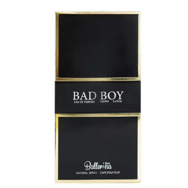 ادوپرفیوم مردانه بالرینا مدل BAD BOY حجم 100 میلی لیتر