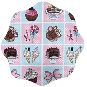 زیر بشقابی مدل کاپ کیک