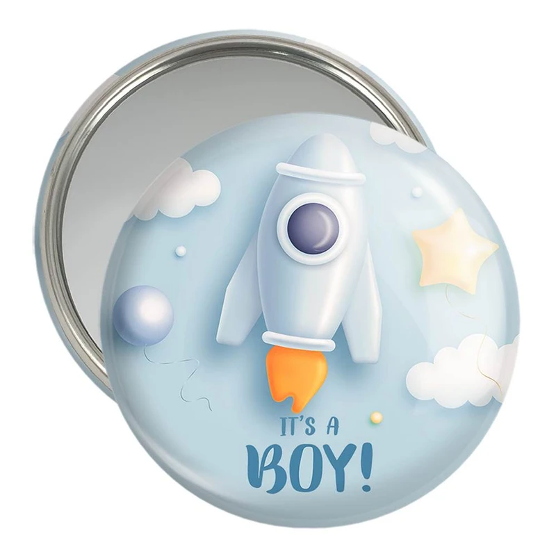 آینه جیبی خندالو مدل تعیین جنسیت  کد 10954