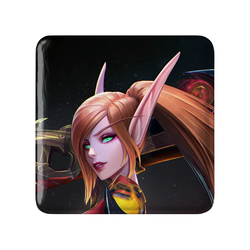 مگنت خندالو طرح بازی دنیای وارکرفت (World of Warcraft) مدل مربعی کد 31815