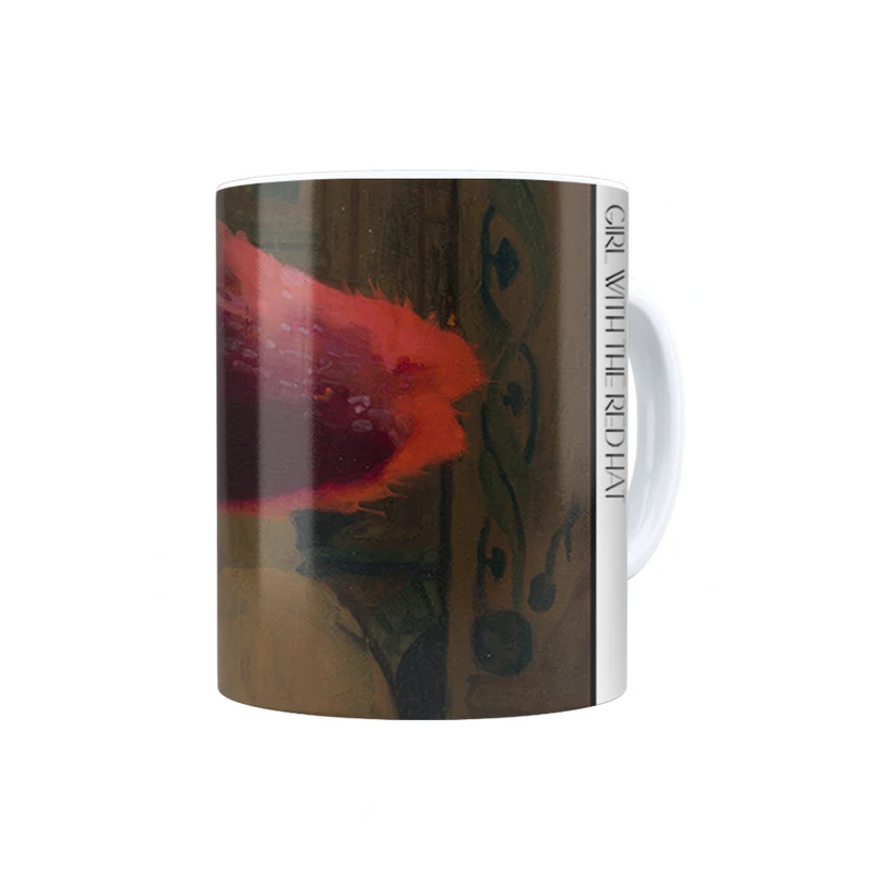 ماگ ترمه طراحان ایده مدل دختری با کلاه قرمز از ورمر کد art0571