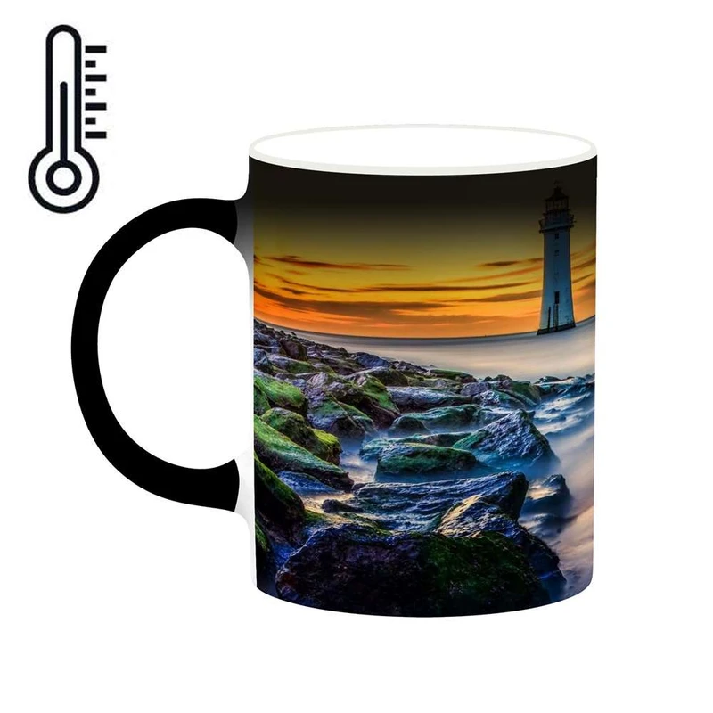 ماگ حرارتی کاکتی مدل منظره کد mgh18357