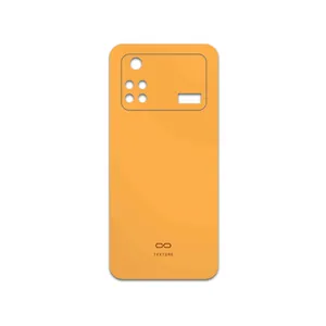 MAHOOT Matte-Orange Cover Sticker for Xiaomi Poco M4 Pro 4G