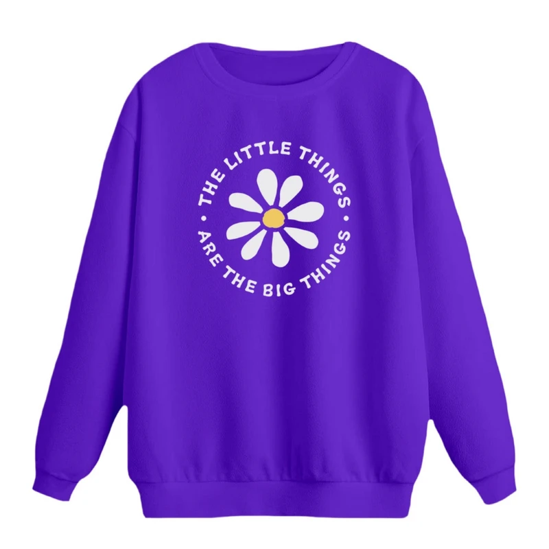 سویشرت زنانه مدل گل فانتزی کد01 