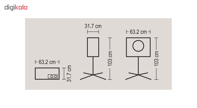 کولر آبی 2800 آبسال مدل AC26