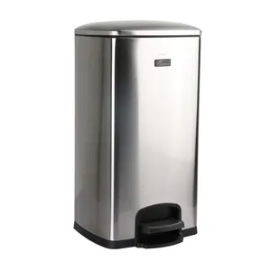 سطل زباله پدالی دلفین مدل EV-25-ltr