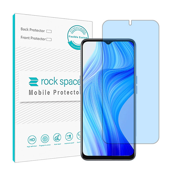 محافظ صفحه نمایش ضد اشعه آبی راک اسپیس مدل HyBLU مناسب برای گوشی موبایل ریلمی V20