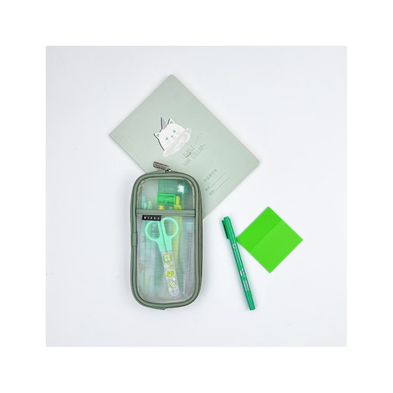 جامدادی کیفت مدل شفاف توری