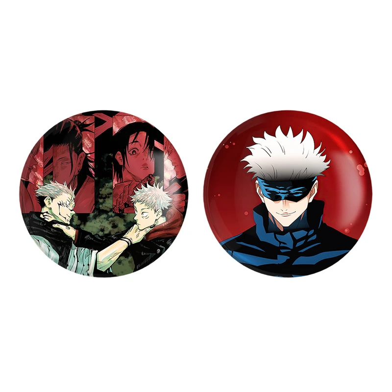 پیکسل خندالو مدل یوجی و سوکونا و گوجو ساتورو انیمه جوجوتسو کایزن کد 1108011069 مجموعه 2 عددی