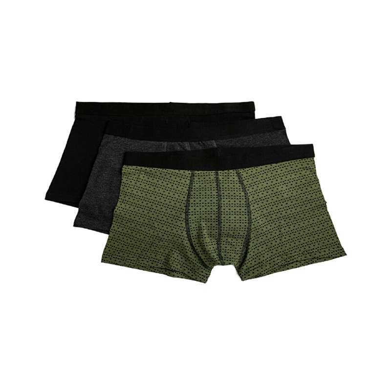 شورت مردانه کوتون مدل Boxer6 مجموعه 3 عددی