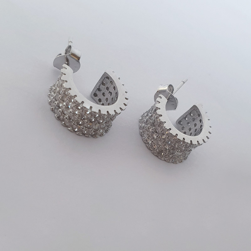 گوشواره نقره زنانه مدل G180