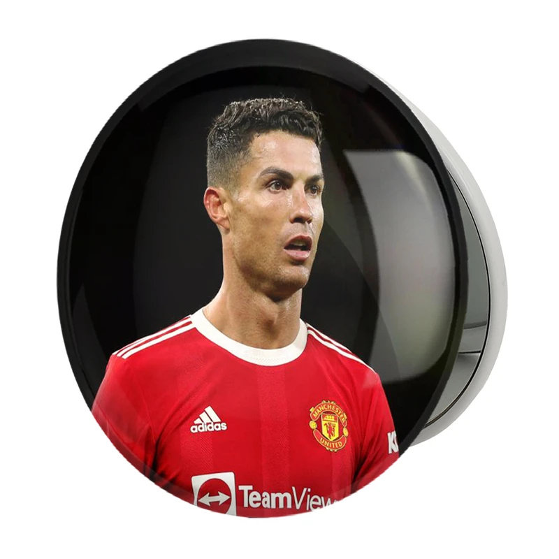 آینه جیبی خندالو طرح کریستیانو رونالدو مدل تاشو کد 13916 