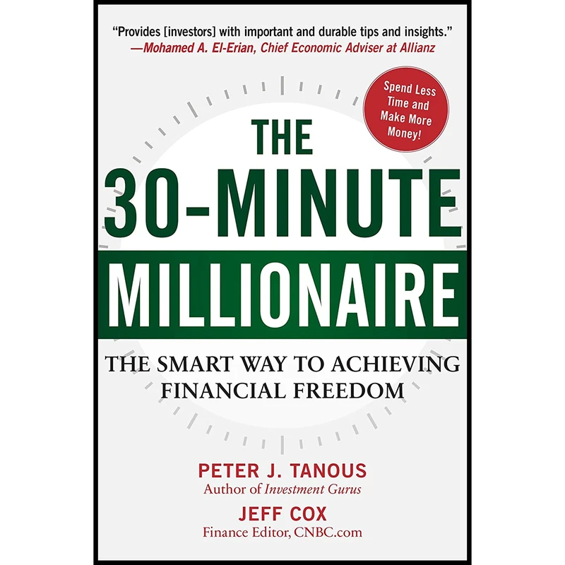 کتاب The 30-Minute Millionaire اثر Peter Tanous and Jeff Cox انتشارات Humanix Books
