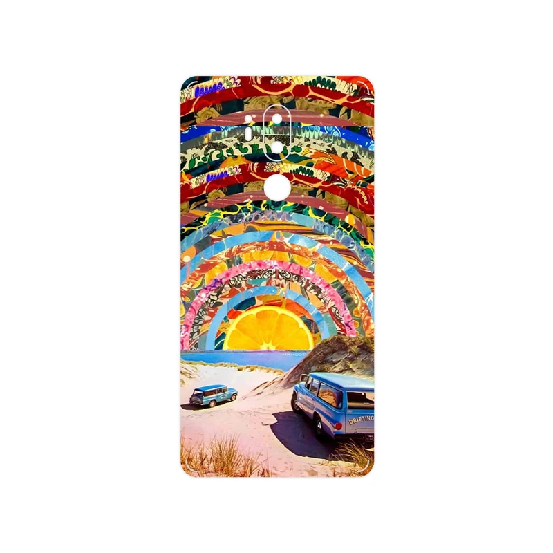 برچسب پوششی ماهوت مدل Collage of Orange Sky مناسب برای گوشی موبایل ال جی G7 PLUS THINQ