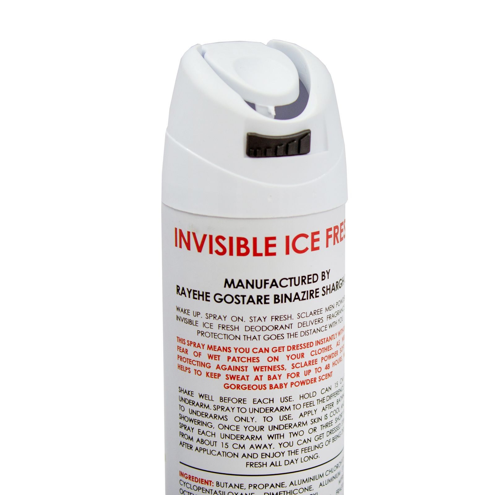 اسپری ضد تعریق مردانه اسکلاره مدل Invisible Ice Fresh حجم 200 میلی لیتر -  - 2