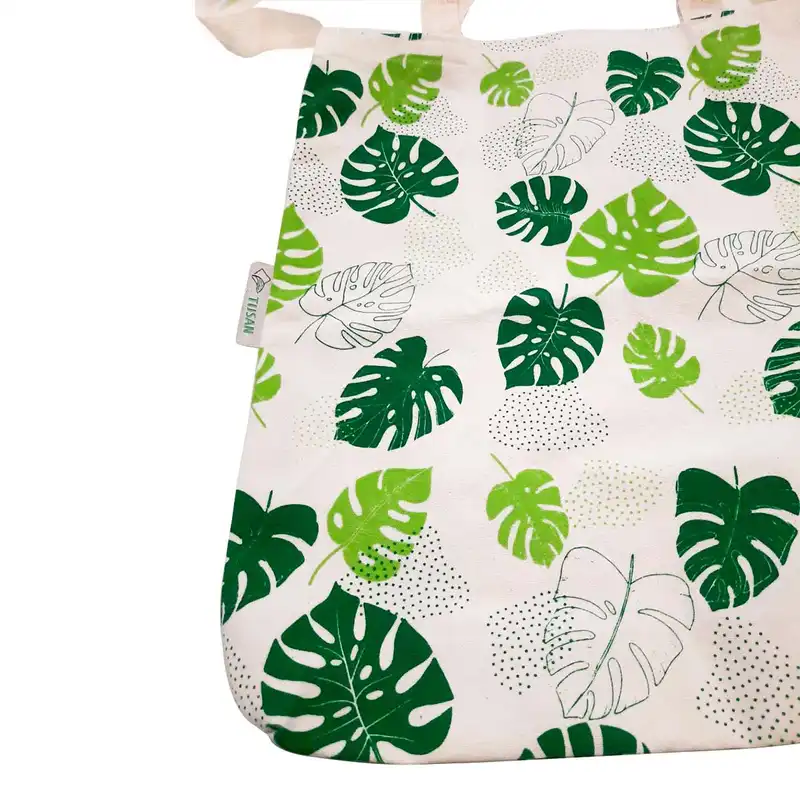 ساک خرید تیج سان مدل برگ انجیری