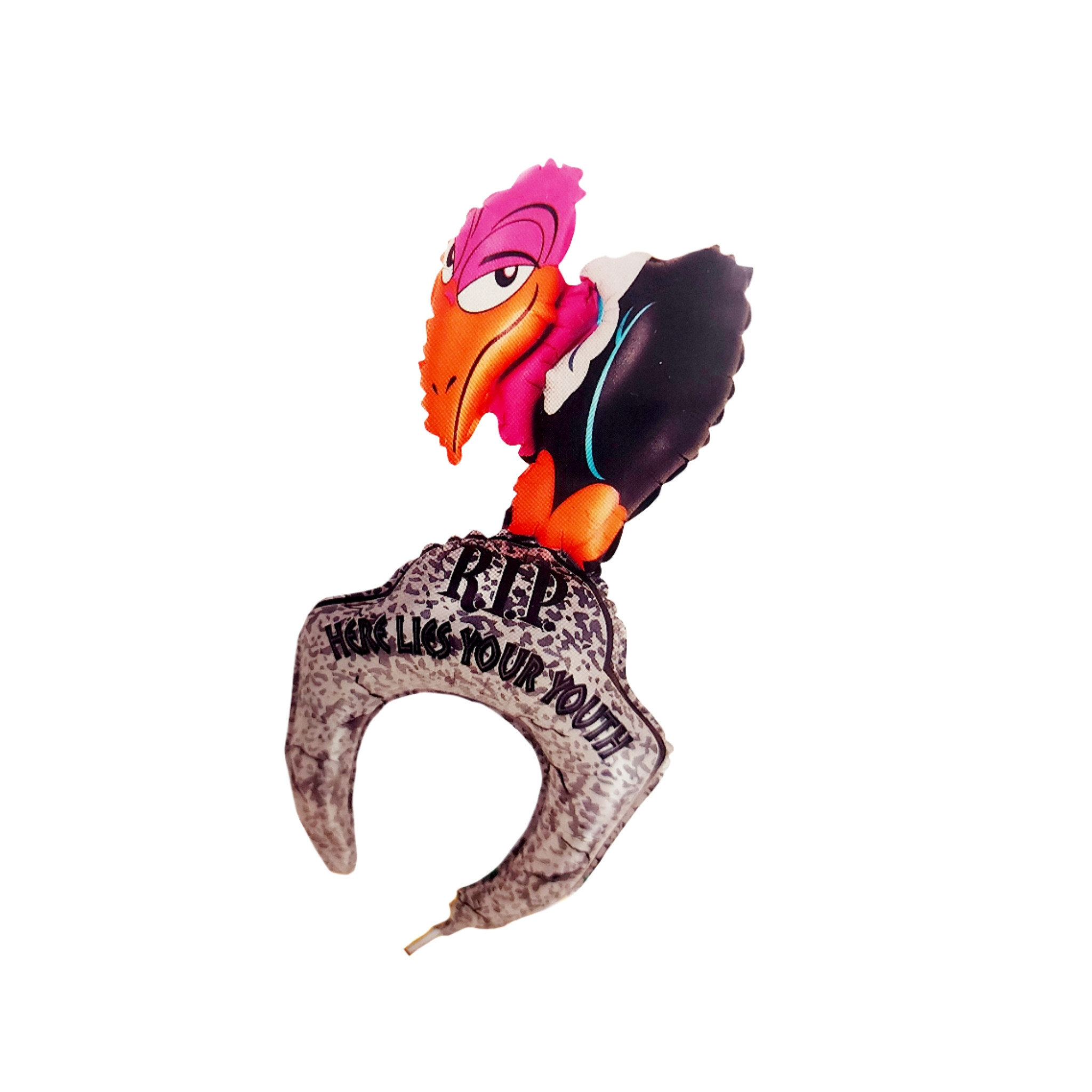 بادکنک طرح کلاه تولد فویلی مدل کرکس