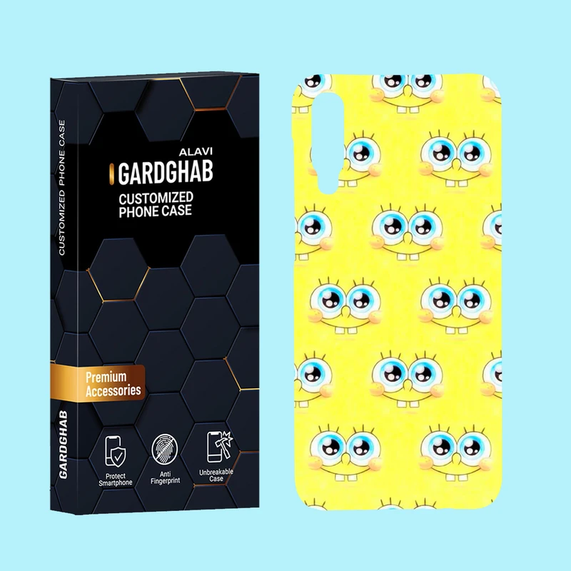 کاور گارد قاب علوی مدل پترن فانتزی مناسب برای گوشی موبایل سامسونگ Galaxy A50 / A50s / A30s