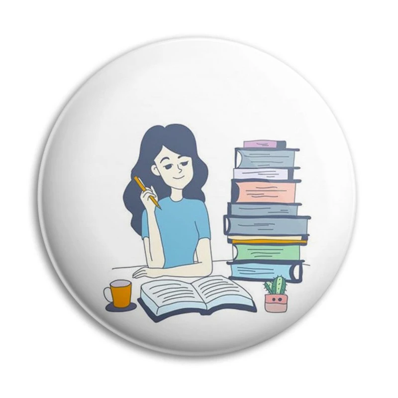 مگنت پرمانه طرح کتاب و کتاب خوانی کد pmag.35583