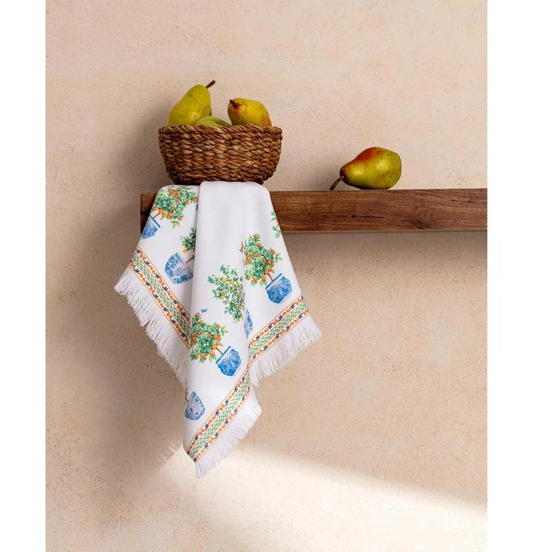 دستمال آشپزخانه مادام کوکو مدل Citron
