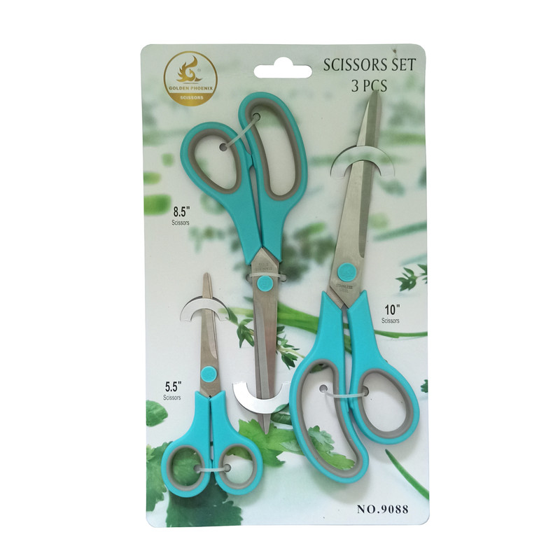 قیچی گلدن فونیکس مدل GH9088 مجموعه 3 عددی