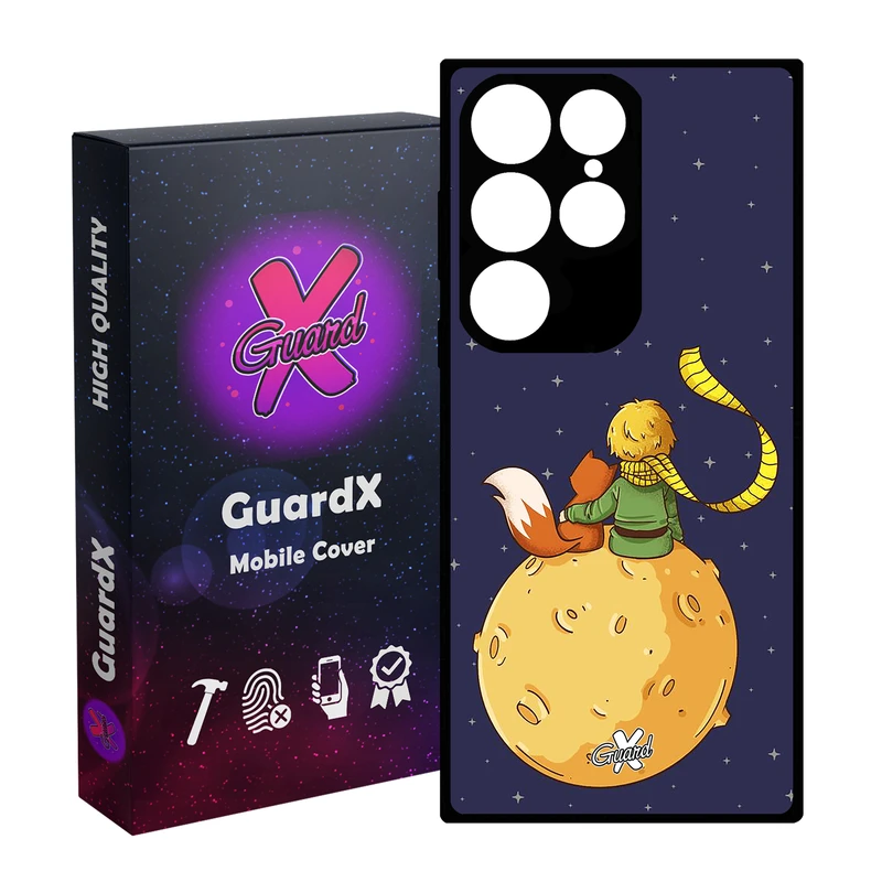 کاور گارد ایکس طرح Little Prince مدل Glass10003 مناسب برای گوشی موبایل سامسونگ Galaxy S24 Ultra