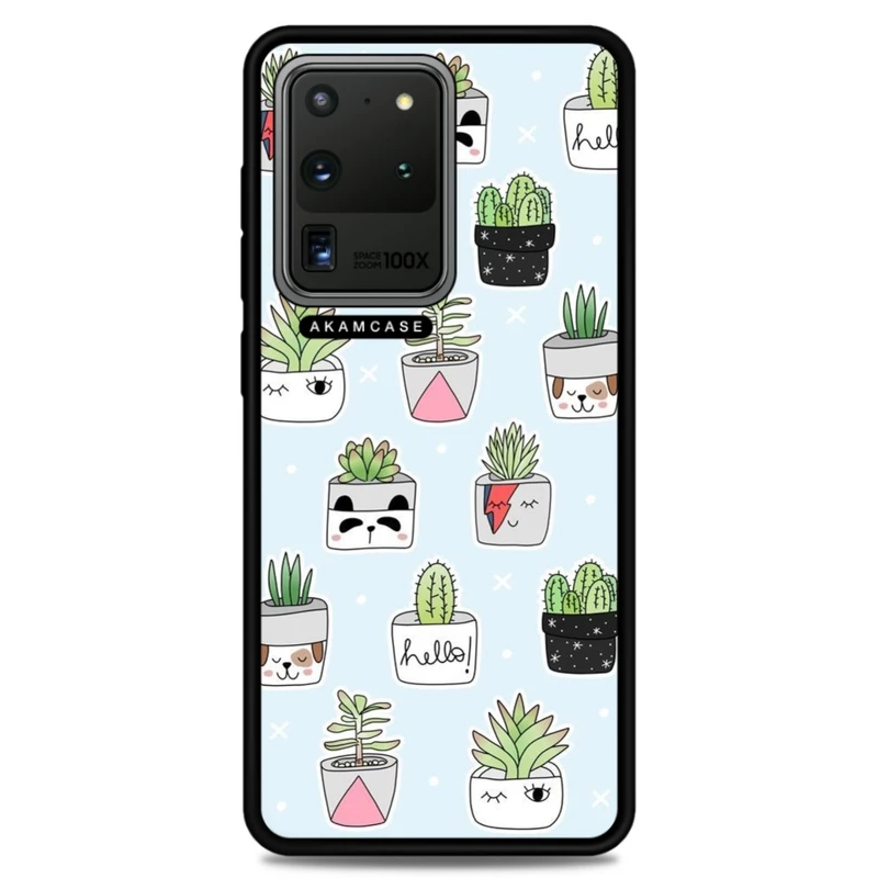 کاور آکام مدل AMC-WSGS20U-CACTUS-45 مناسب برای گوشی موبایل سامسونگ Galaxy S20 Ultra