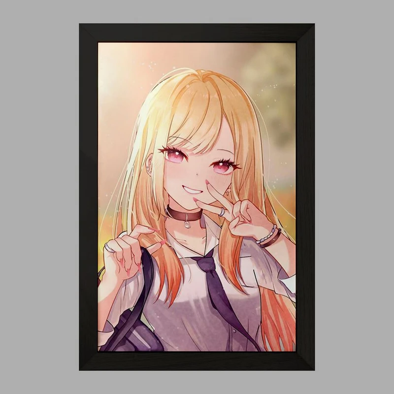 تابلو خندالو مدل کیتاگاوا انیمه مای درس آپ دارلینگ کد 23849