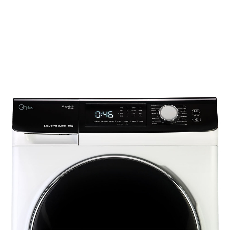 ماشین لباسشویی جی پلاس مدل GWM-K846W ظرفیت 8 کیلوگرم 3 در وبزینر ماشین لباسشویی جی پلاس مدل GWM-K846W ظرفیت 8 کیلوگرم