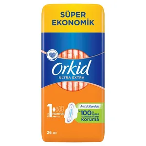 نوار بهداشتی اورکید مدل ULTRA EXTRA بسته 26 عددی