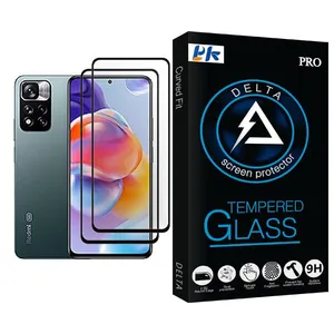 PK Delta Glass MIX002 Screen Protector For Xiaomi Redmi Note 11 Pro+ 5G Pack Of 2