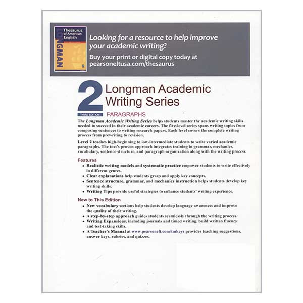 کتاب 2 Longman Academic Writing Series اثر Ann Hogue انتشارات رهنما کتاب 2 Longman Academic Writing Series اثر Ann Hogue انتشارات رهنما