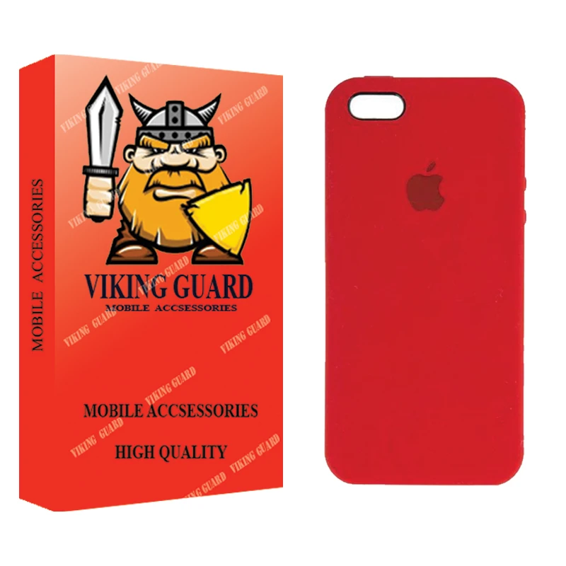 کاور وایکینگ گارد مدل سیلیکونی طرح SLB مناسب برای گوشی موبایل اپل iPhone 5 / 5s / SE