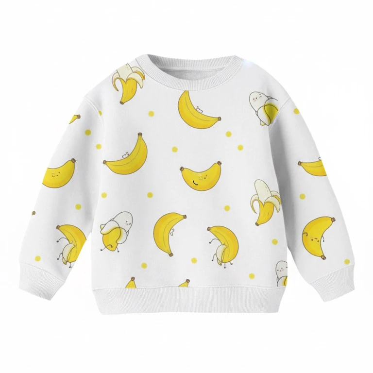 سویشرت بچگانه مدل موزی کد ۱ 