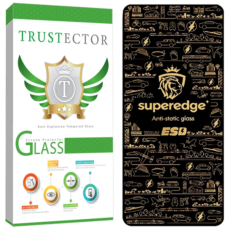 محافظ صفحه نمایش تراستکتور مدل SUPEDGET مناسب برای گوشی موبایل شیائومی Redmi Note 13 Pro 5G / Redmi Note 13 Pro 4G