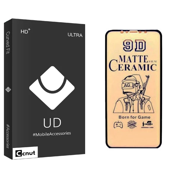 محافظ صفحه نمایش مات کوکونات مدل UD Black مناسب برای گوشی موبایل اپل Iphone X/Xs/11 Pro